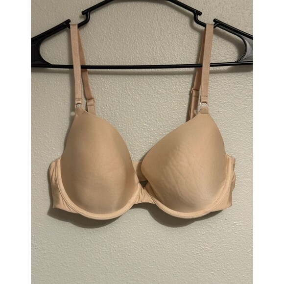 Victoria Secret Body By Victoria Perfect Shape Bra Size 34D Tan - Picture 1 of 3